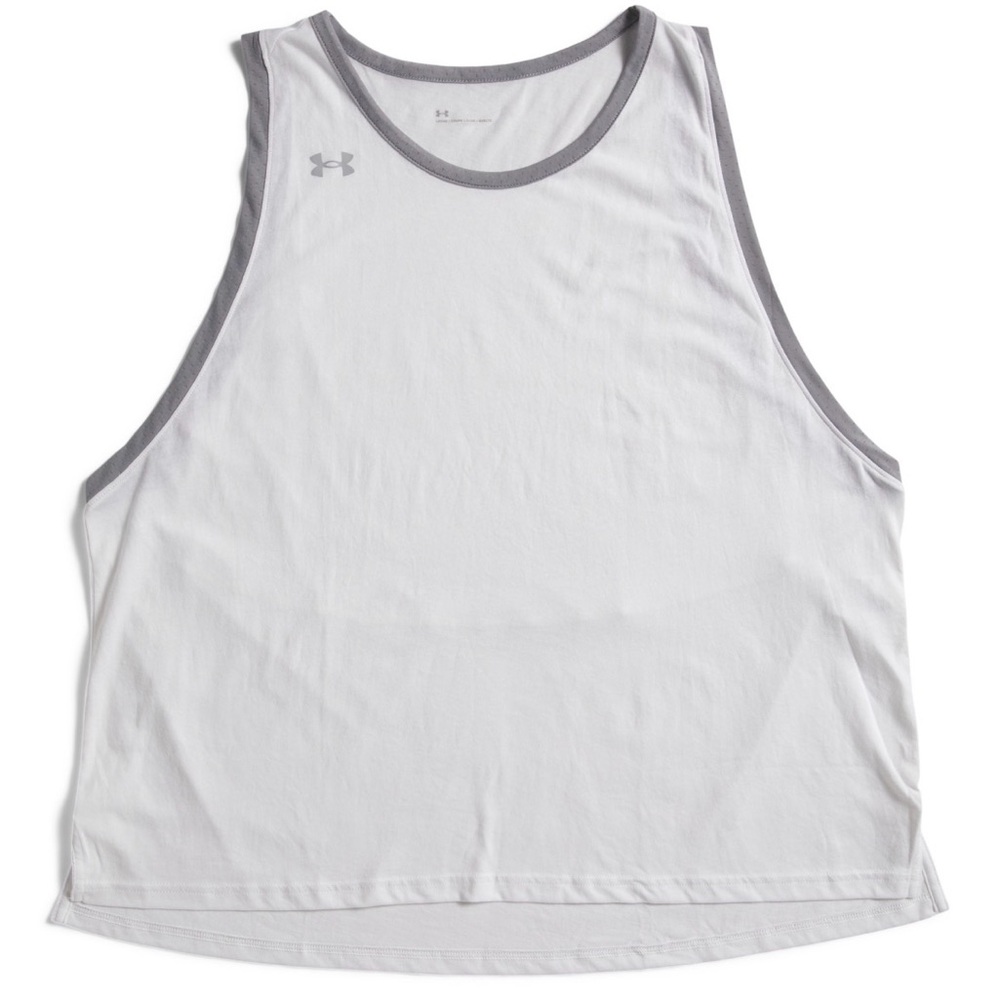 Under Armour Stadium Tank Top Women’s XXL White Athletic Training NWT